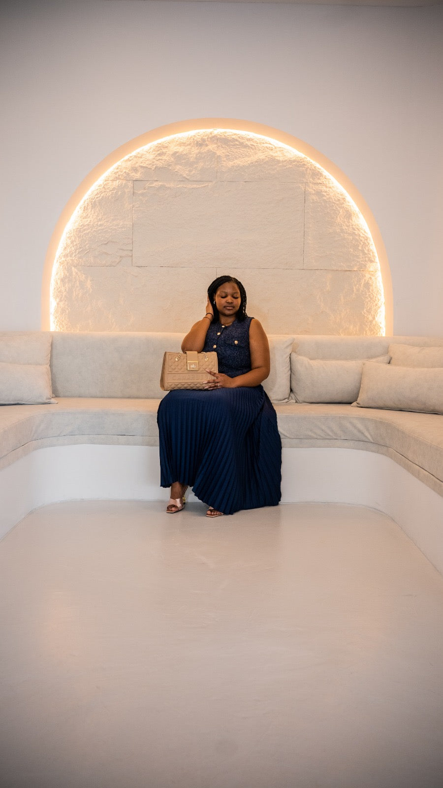 Navy blue 2 piece set