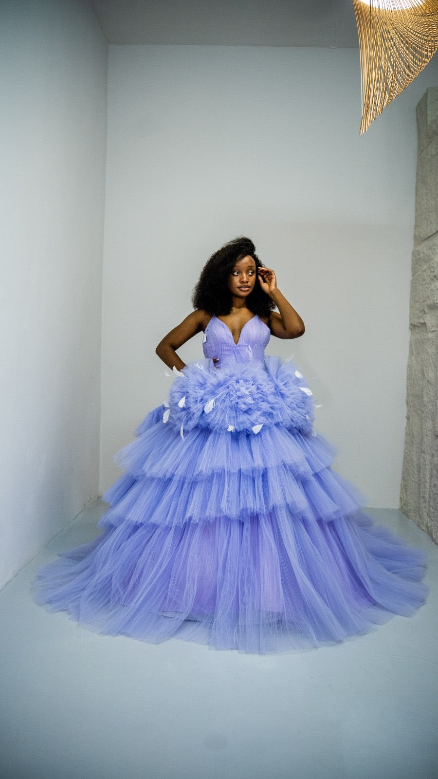 Lilac gown