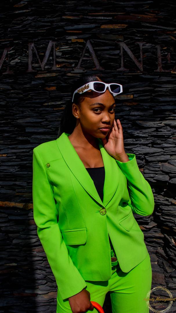 Green Ladies Blazer