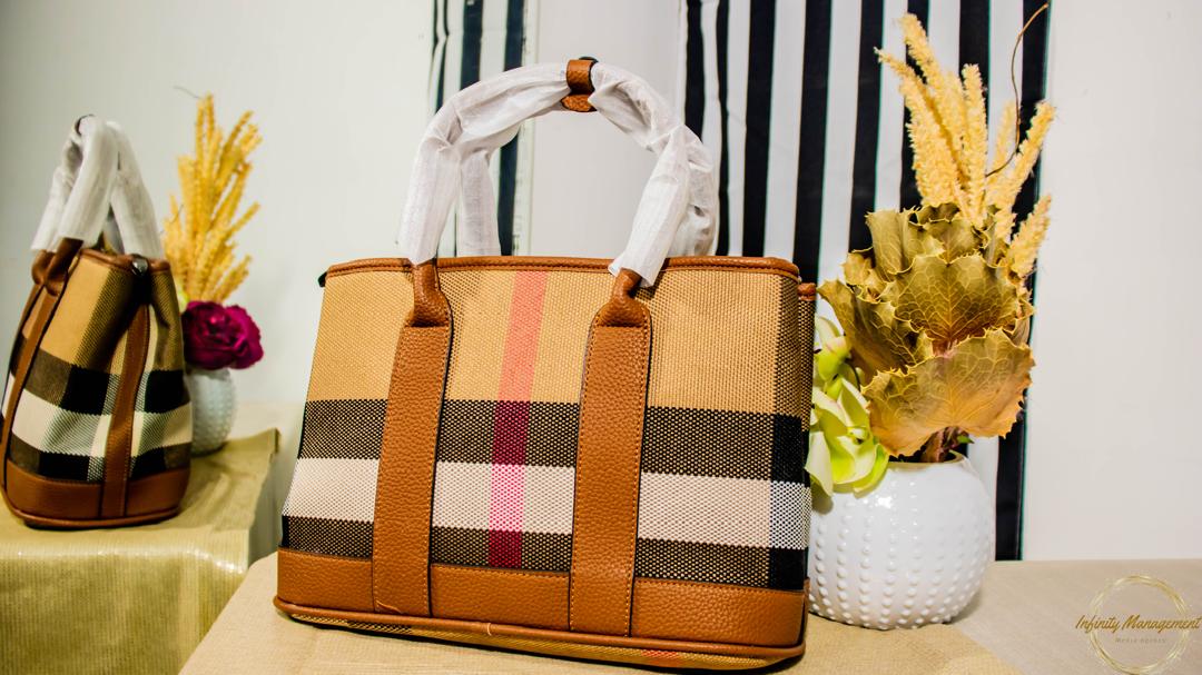 All brown pattern Handbag