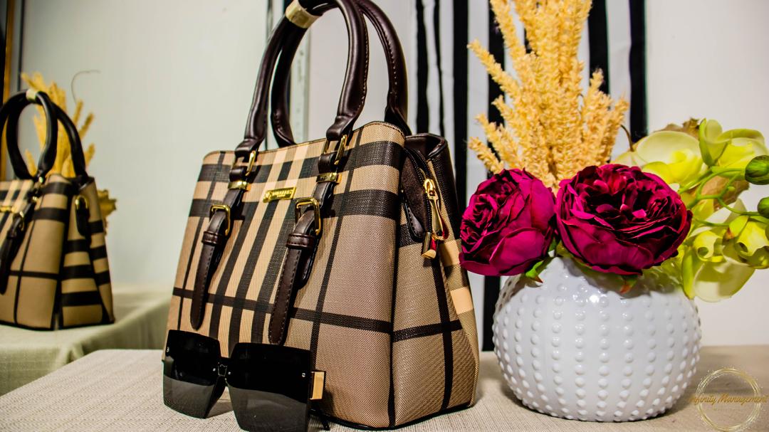 Striped ladies Handbag